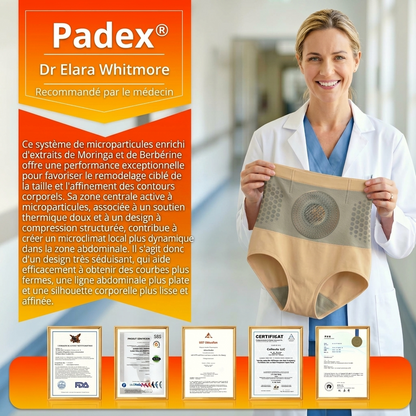 👙 Boutique officielle de la marque | Padex® 2026 Shorts 4‑en‑1 à micro‑particules sculptants et brûle‑graisses à la Moringa et à la Berbérine
