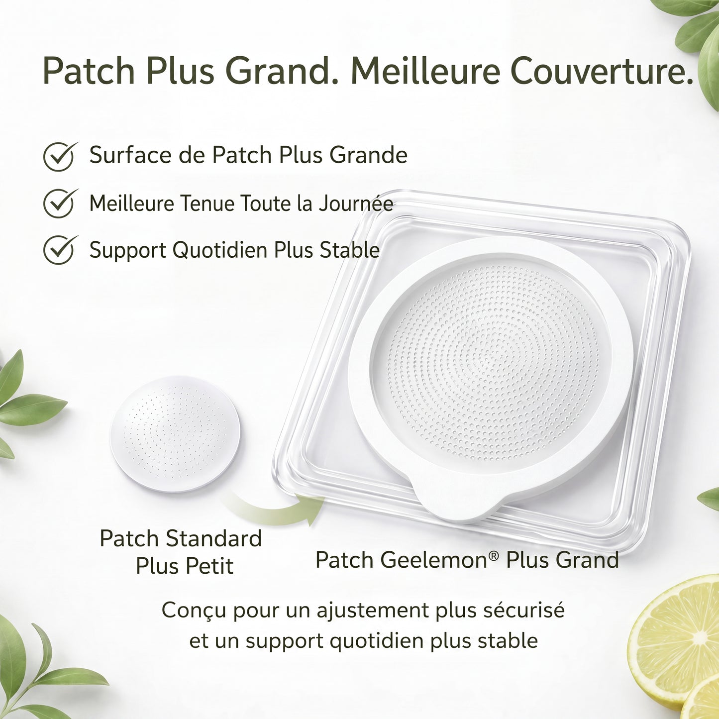 🔥Boutique officielle de France 🇫🇷 | 𝐆𝐞𝐞𝐋𝐞𝐦𝐨𝐧® Moringa · Berbérine × NAD+ — Patch avancé 10‑en‑1 à micro‑aiguilles nano — Une fois par jour, résultats visibles en 7 jours